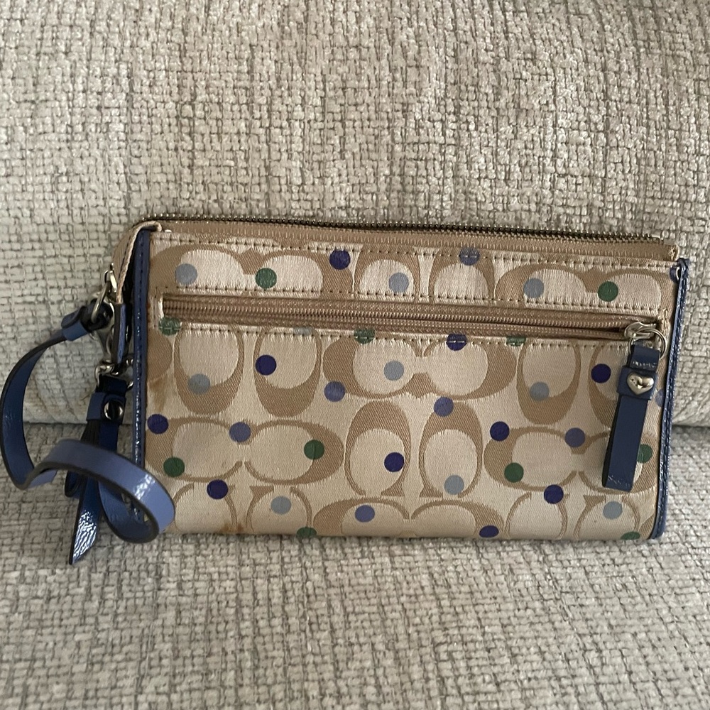 Coach Multicolor Patterned Wristlet - image 2